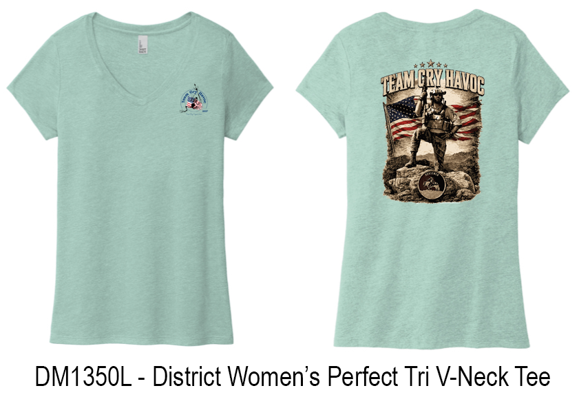 DM1350L - District® Women’s Perfect Tri® V-Neck Short Sleeve Tee